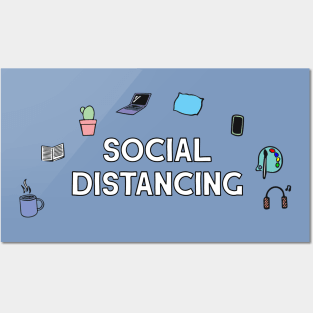 Social Distancing Posters and Art